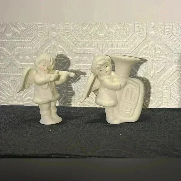 Vintage RUSS  Christmas Porcelain Angels - Picture 2 of 11